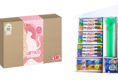 Giftbox Churu cat ( caducidad Julio 2024 )